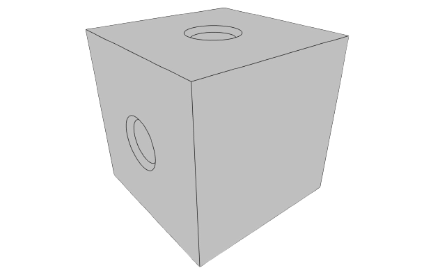 Verbindungstechnik des Catena Regals Cube